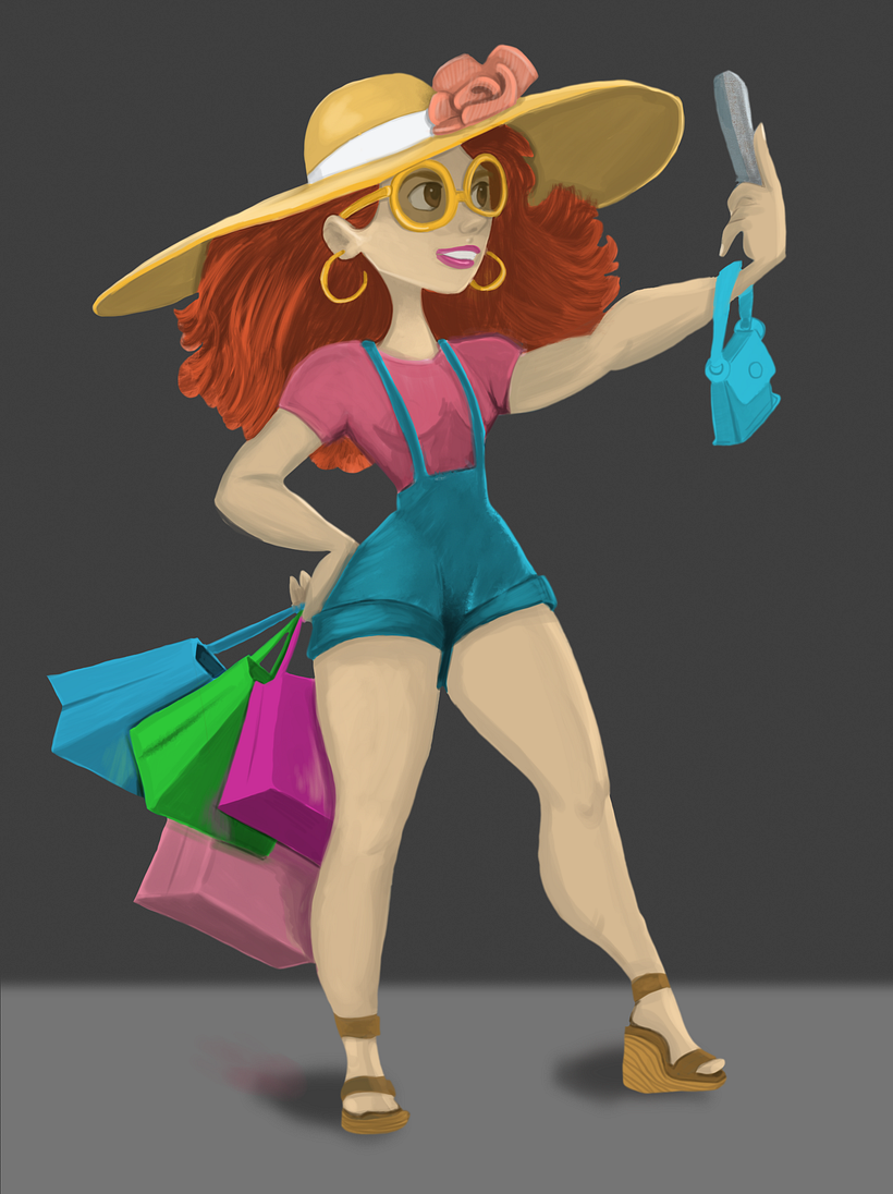 My project for course: Digital Painting for Characters: Color and Light 1