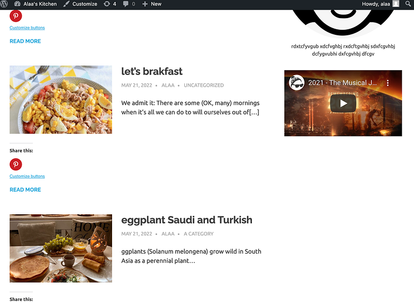 My project for course: Creation of a Professional Website with WordPress 5
