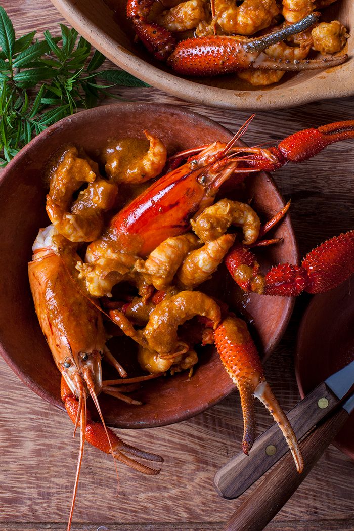 Camarones - Luz artificial