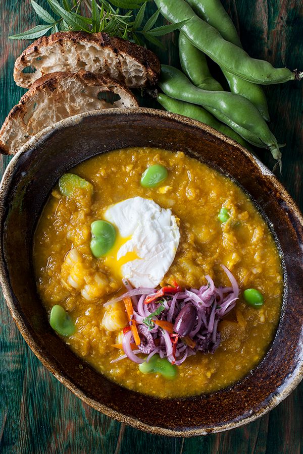 Locro de zapallo - Luz artificial