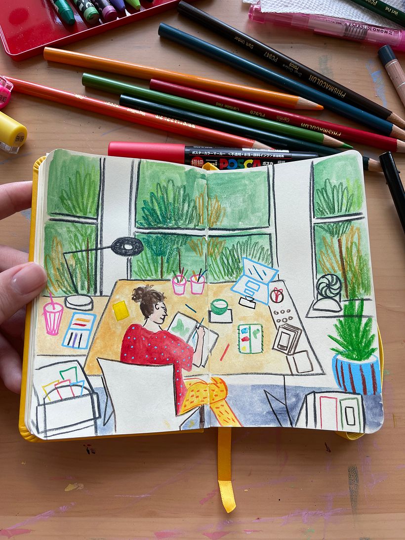 My project for course: Exploratory Sketchbook: Find Your Drawing Style 3