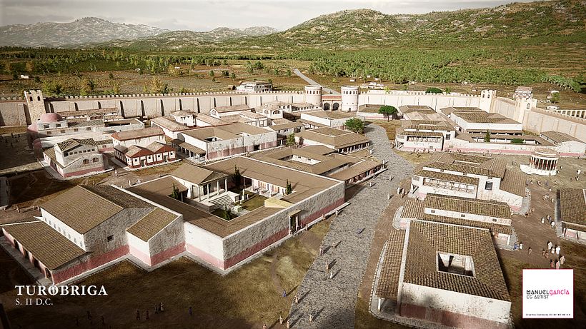 Desde la torre en puerta Sur