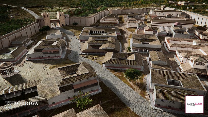 Desde la torre en puerta Norte