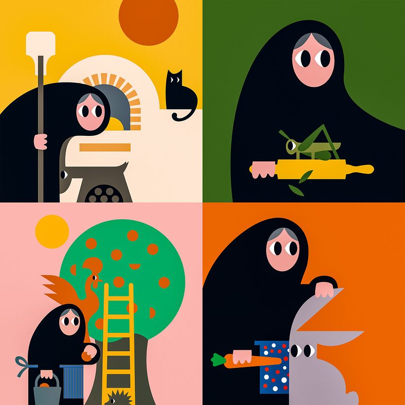 Yiayia and friends 7