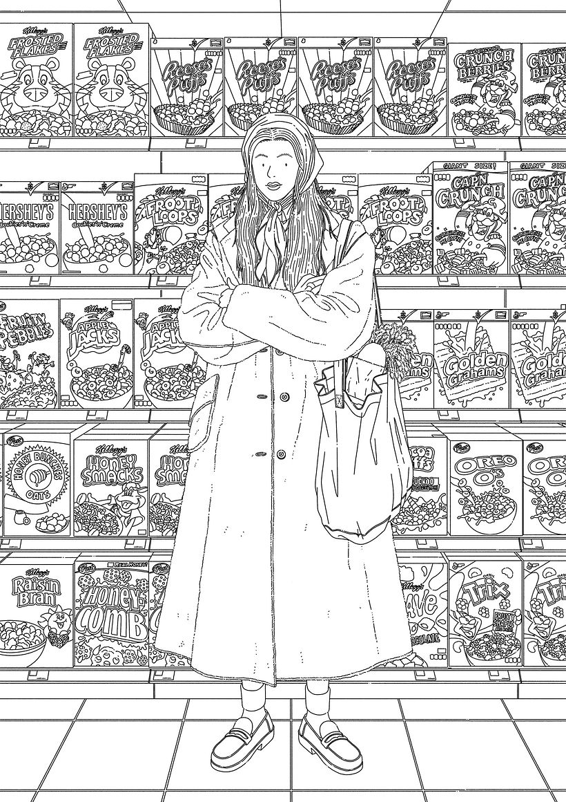 Illustration de couverture - Brillo magazine 4