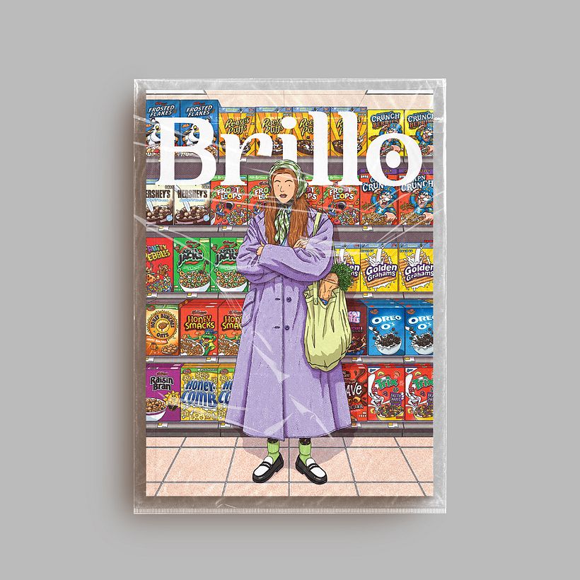 Illustration de couverture - Brillo magazine 6