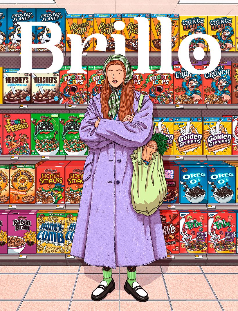 Illustration de couverture - Brillo magazine 5