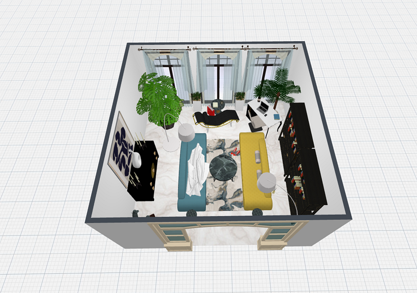 My project for course: Interior Design with Curved Lines 9