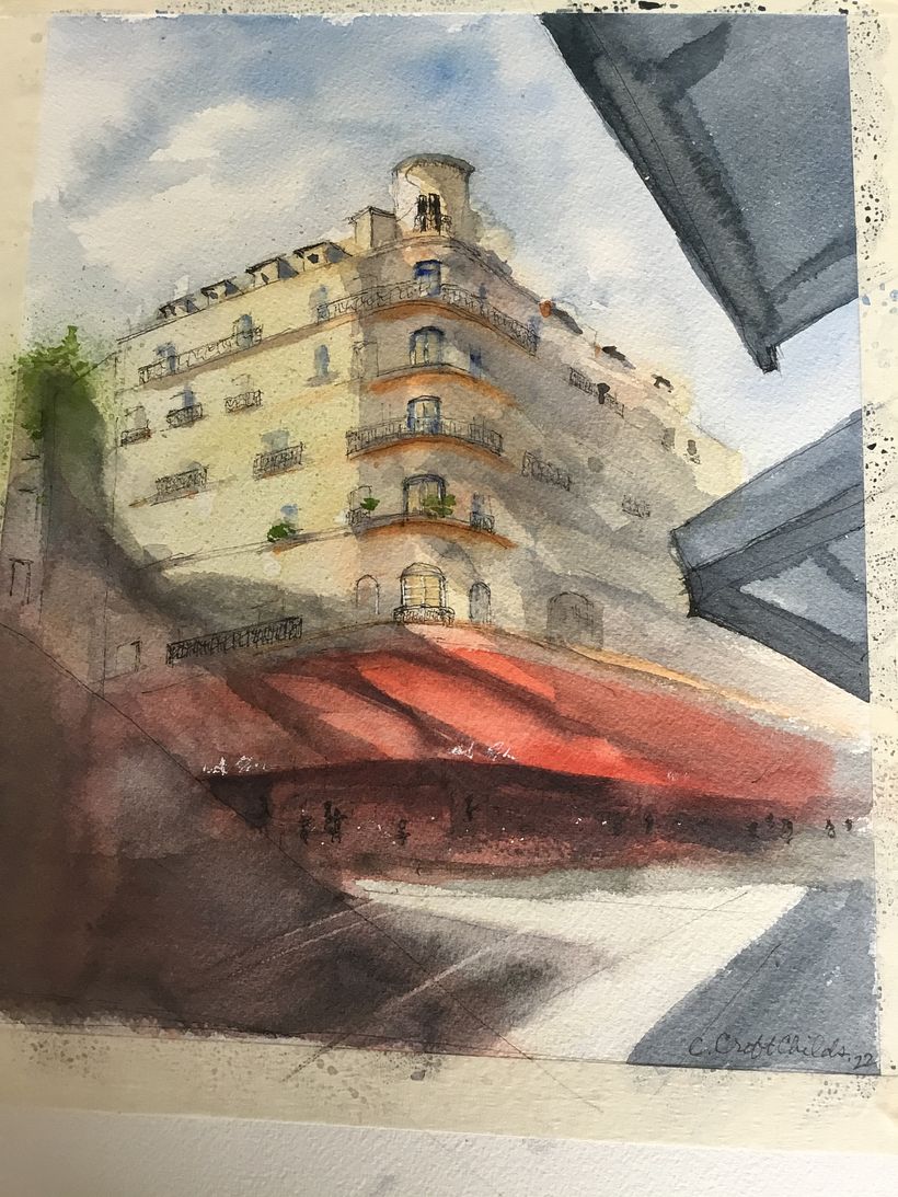 My project for course: Architectural Sketching with Watercolor and Ink 2