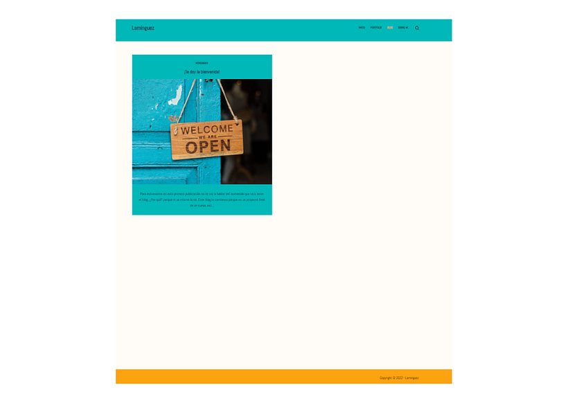 WordPress: crea una web profesional desde cero -> https://laminguez.com/ 3