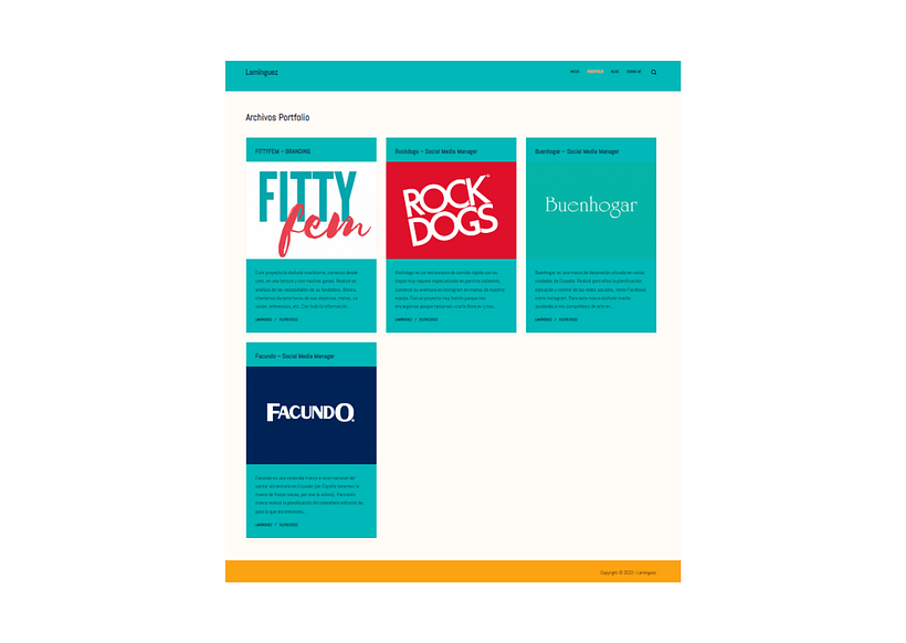 WordPress: crea una web profesional desde cero -> https://laminguez.com/ 4