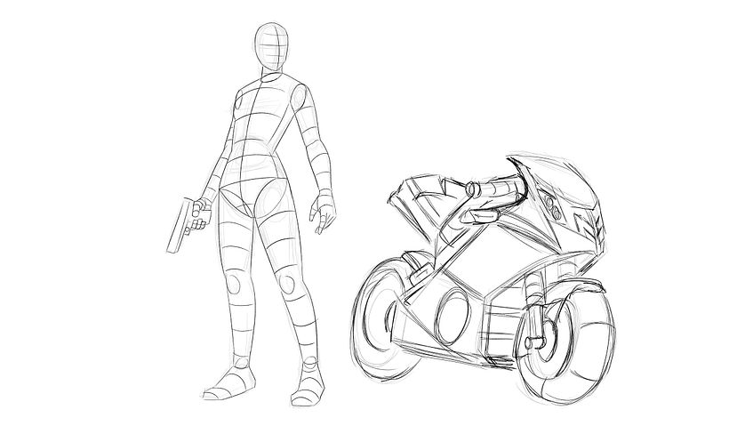 Marcela Prados Mi proyecto del curso: Introducción al concept art para el diseño de personajes expresivos 5