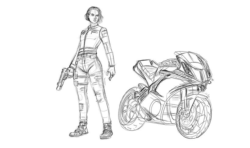 Marcela Prados Mi proyecto del curso: Introducción al concept art para el diseño de personajes expresivos 6