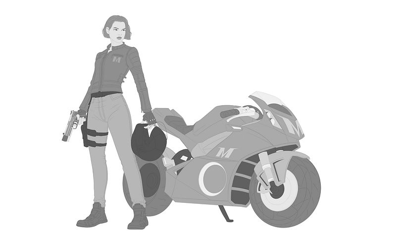 Marcela Prados Mi proyecto del curso: Introducción al concept art para el diseño de personajes expresivos 8