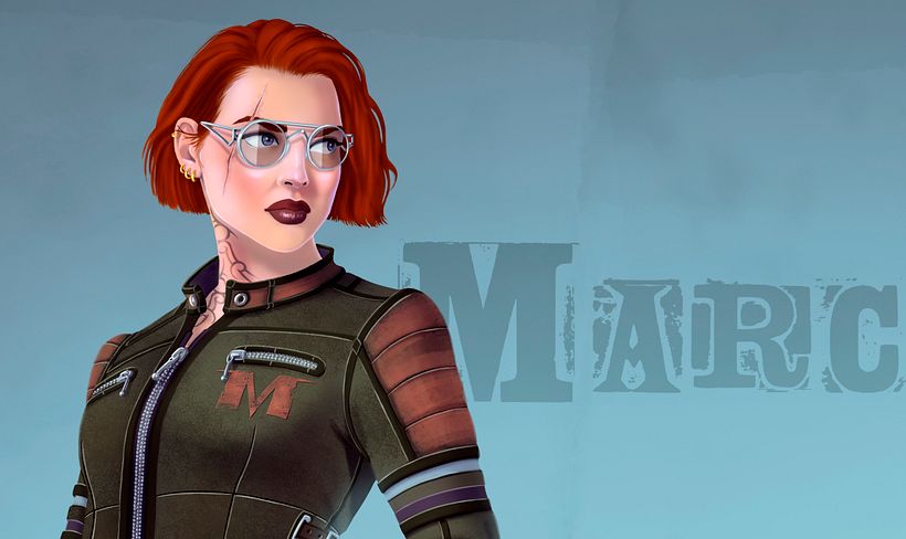 Marcela Prados Mi proyecto del curso: Introducción al concept art para el diseño de personajes expresivos 13