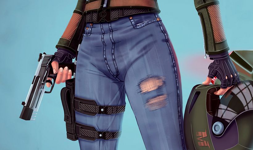 Marcela Prados Mi proyecto del curso: Introducción al concept art para el diseño de personajes expresivos 14