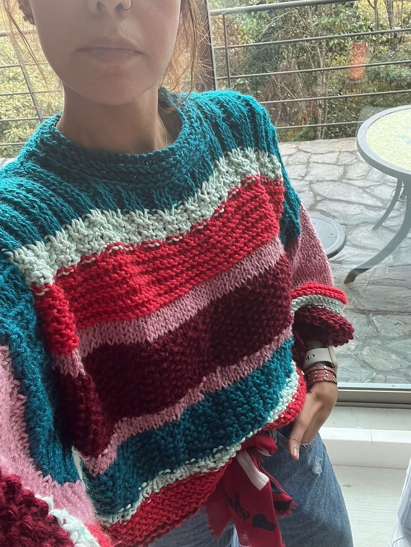 Saquito oversize!  1