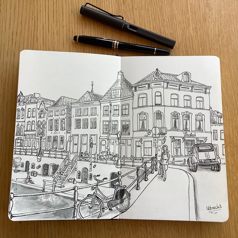 The virtual journey starts in Utrecht.