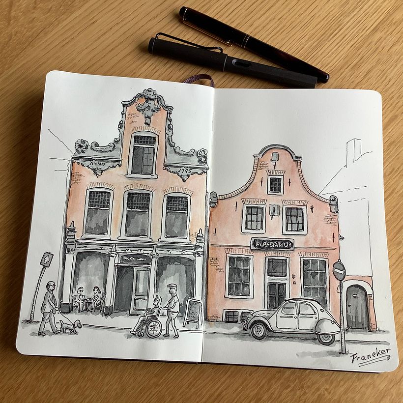 My project in The Art of Sketching: Transform Your Doodles into Art course 9