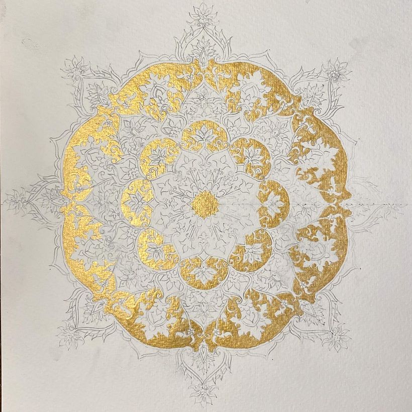My project for course: Introduction to Islamic Art: Create Biomorphic Patterns 4