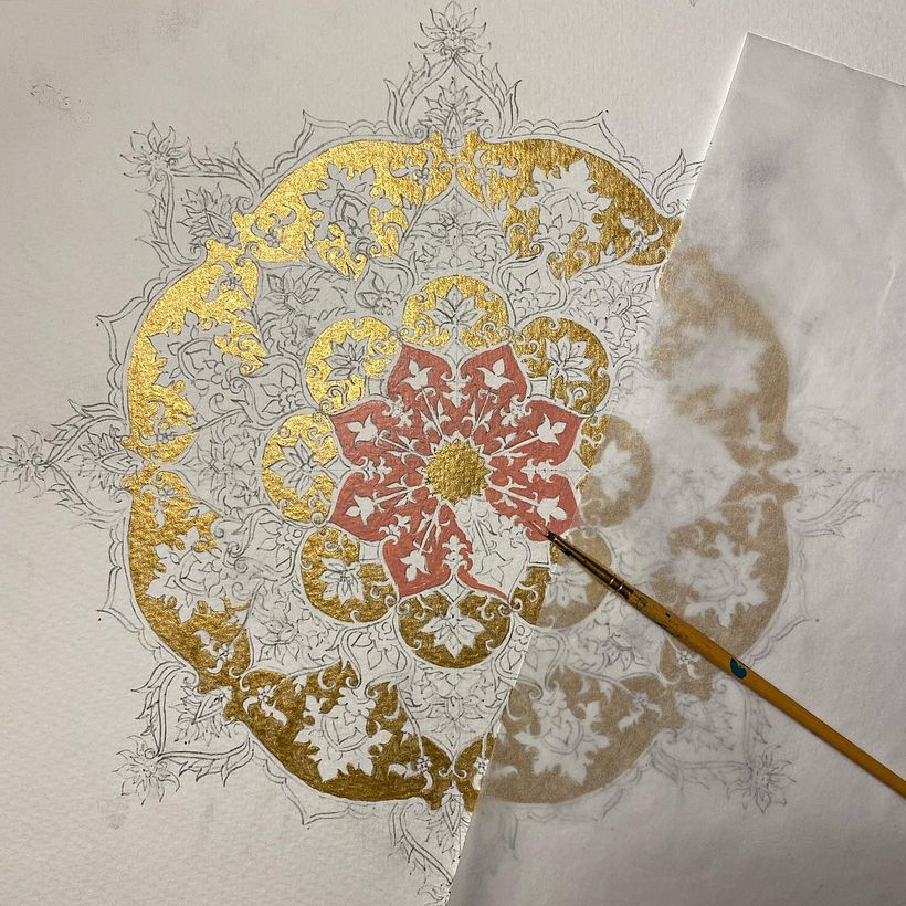 My project for course: Introduction to Islamic Art: Create Biomorphic Patterns 5