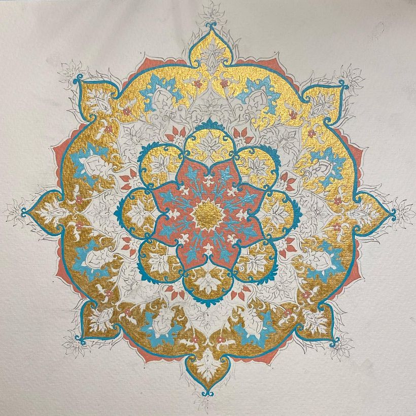 My project for course: Introduction to Islamic Art: Create Biomorphic Patterns 6