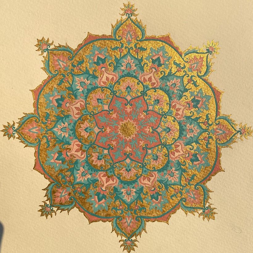 My project for course: Introduction to Islamic Art: Create Biomorphic Patterns 7