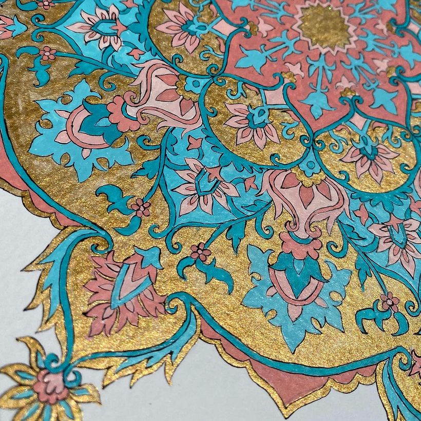 My project for course: Introduction to Islamic Art: Create Biomorphic Patterns 9