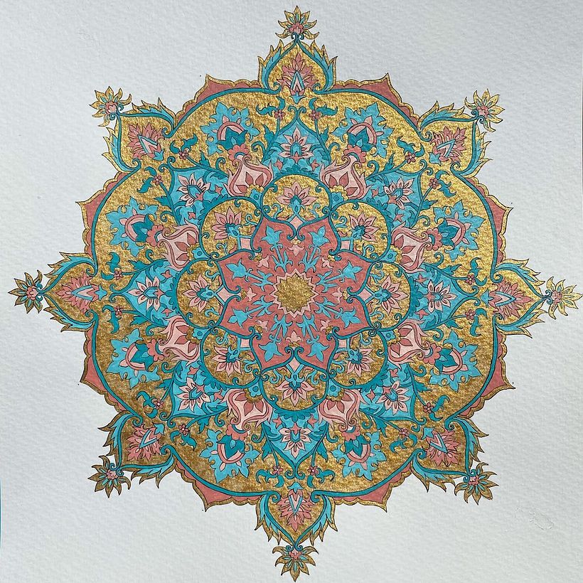 My project for course: Introduction to Islamic Art: Create Biomorphic Patterns 10