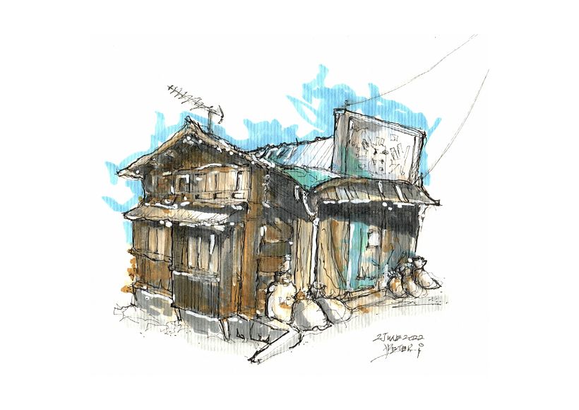 My project for course: Expressive Architectural Sketching with Colored Markers 6