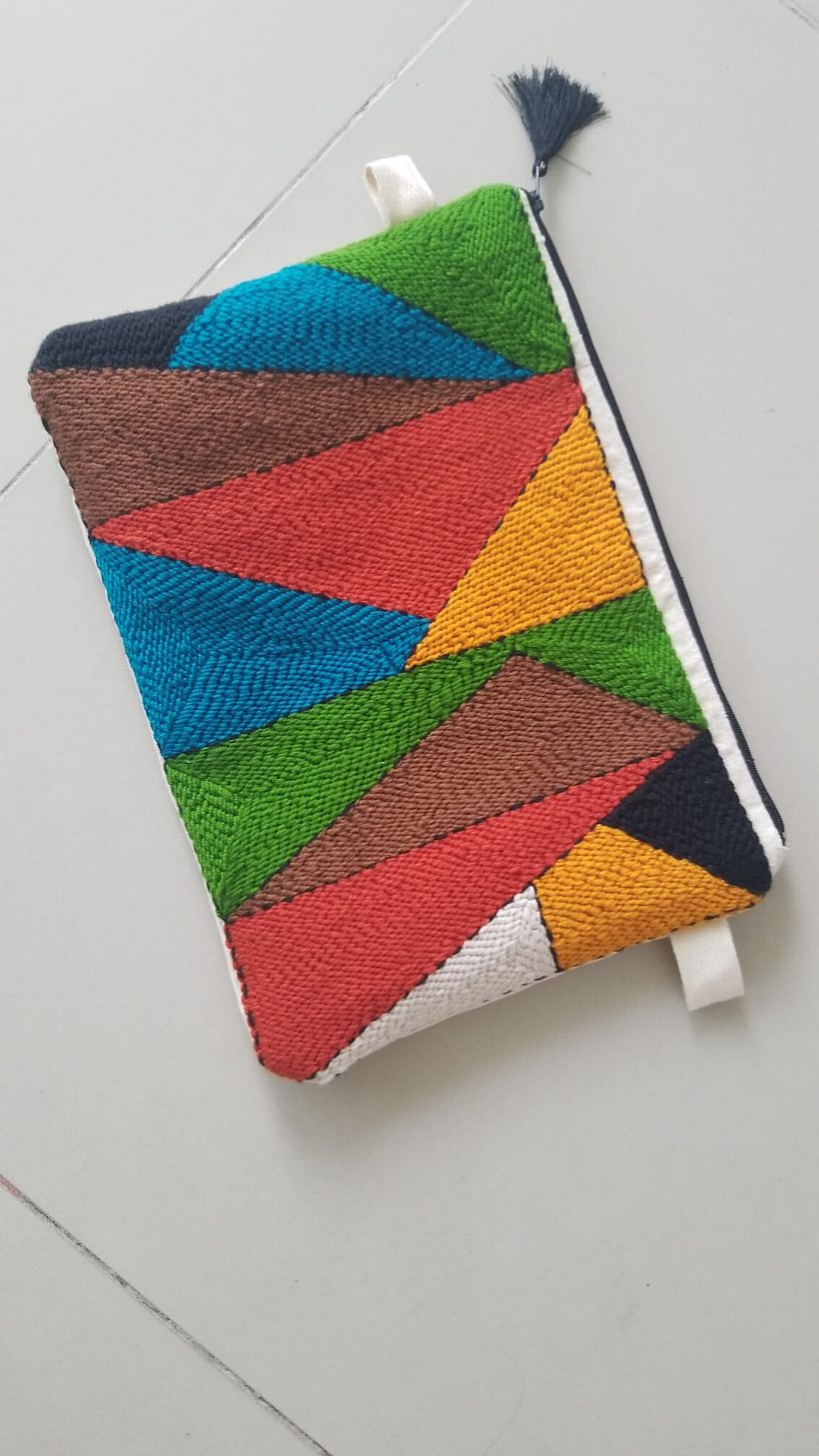 Mi Proyecto del curso: Bordado XL con aguja mágica 2