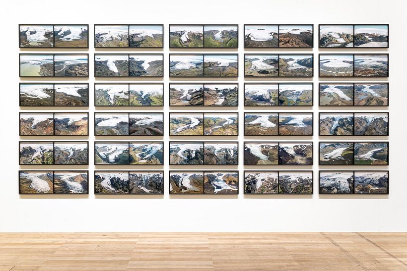 Série "Glacier Melt" (2019) no Tate Modern, via olafureliasson.net