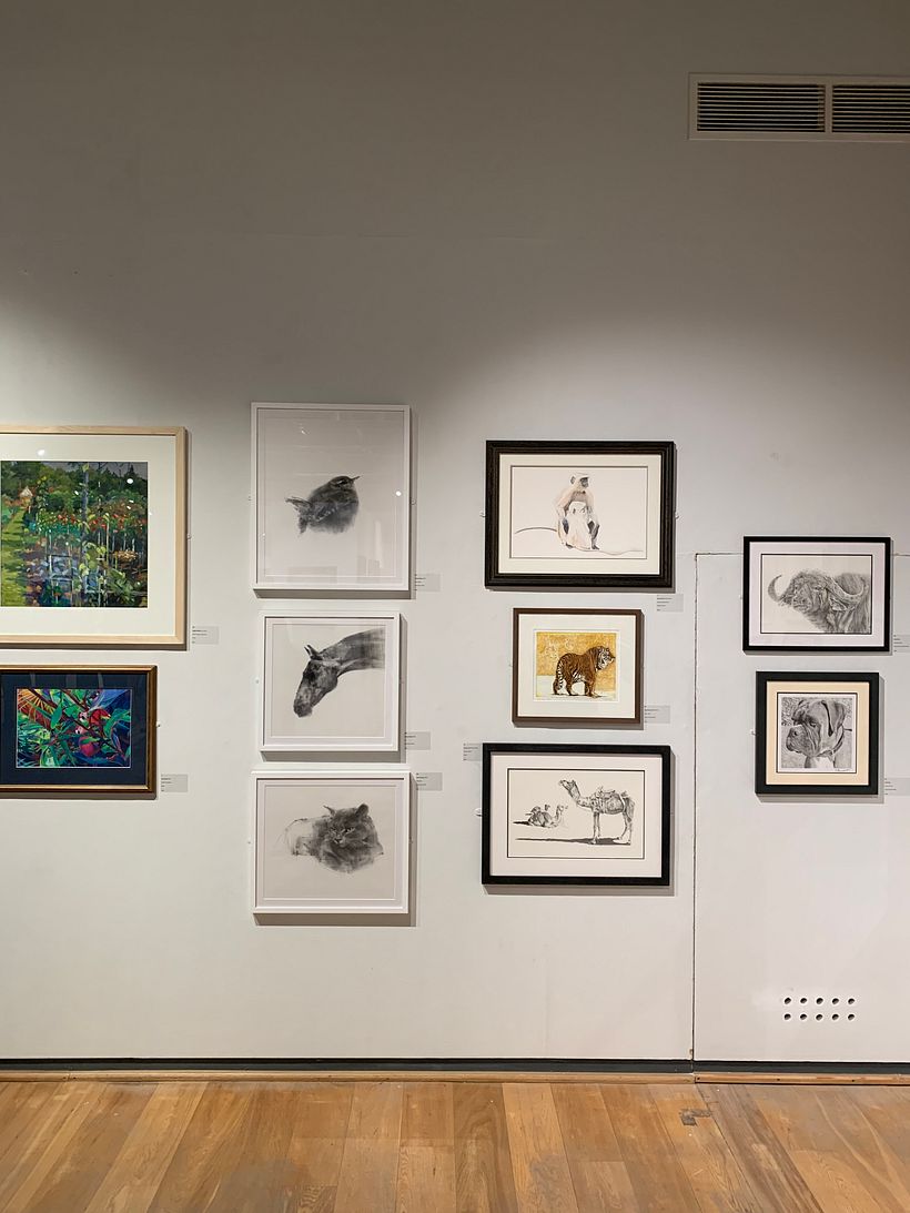 SOCIETY OF GRAPHIC FINE ART annual exhibition at the Mall London