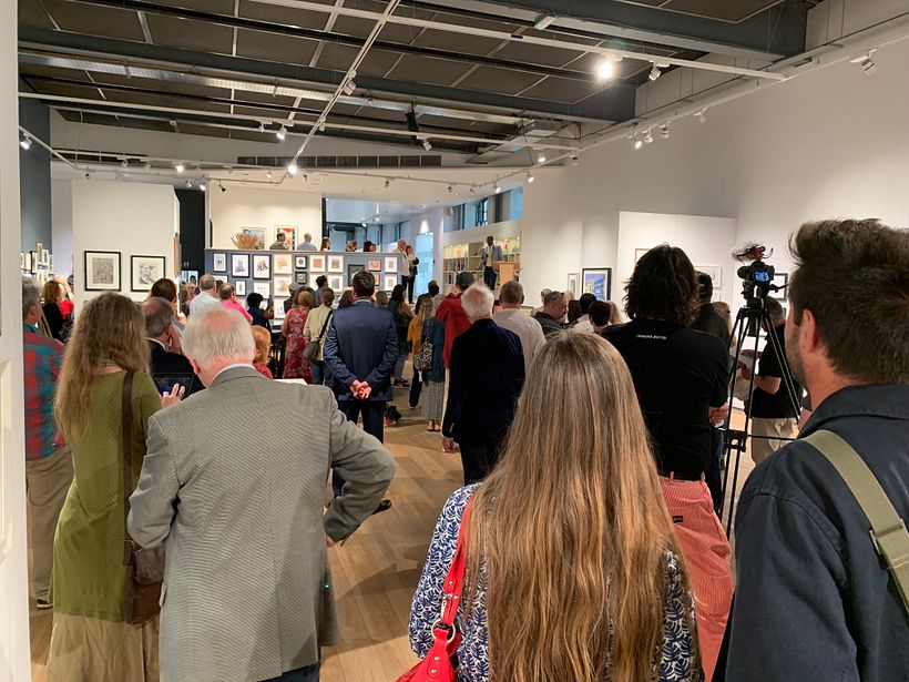 SOCIETY OF GRAPHIC FINE ART annual exhibition at the Mall London