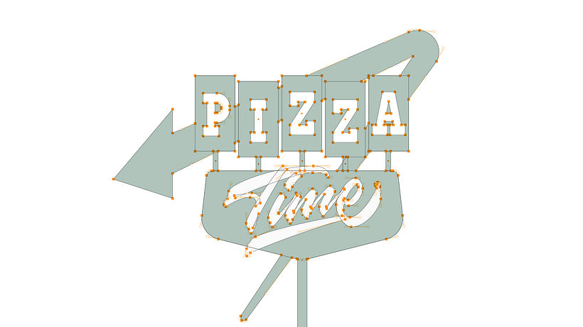 ^ Pizza Time Bezier ^