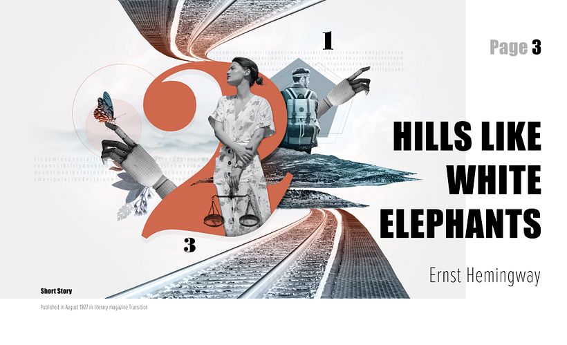 My project for course: Digital Collage for Editorials 1