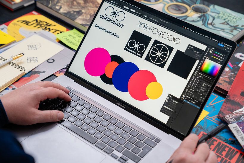 The logo is the first step into building the wider visual identity that consists of type, form, and colour.