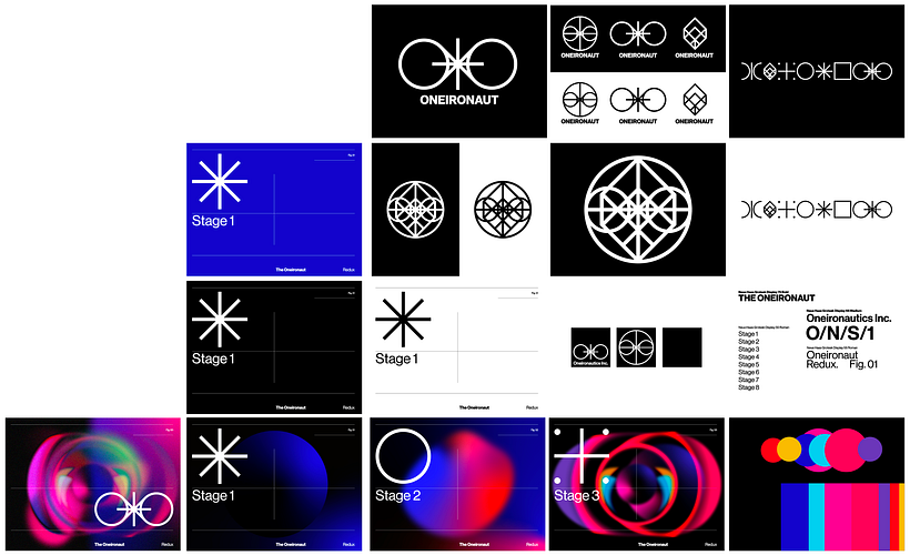 The visual identity system is translated into a small guidelines document that shows all the styles and applications.