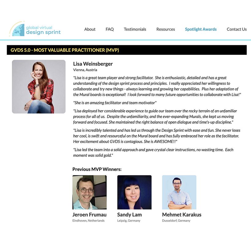 Remote Design Sprints @GVDS Global Virtual Design Sprints 6