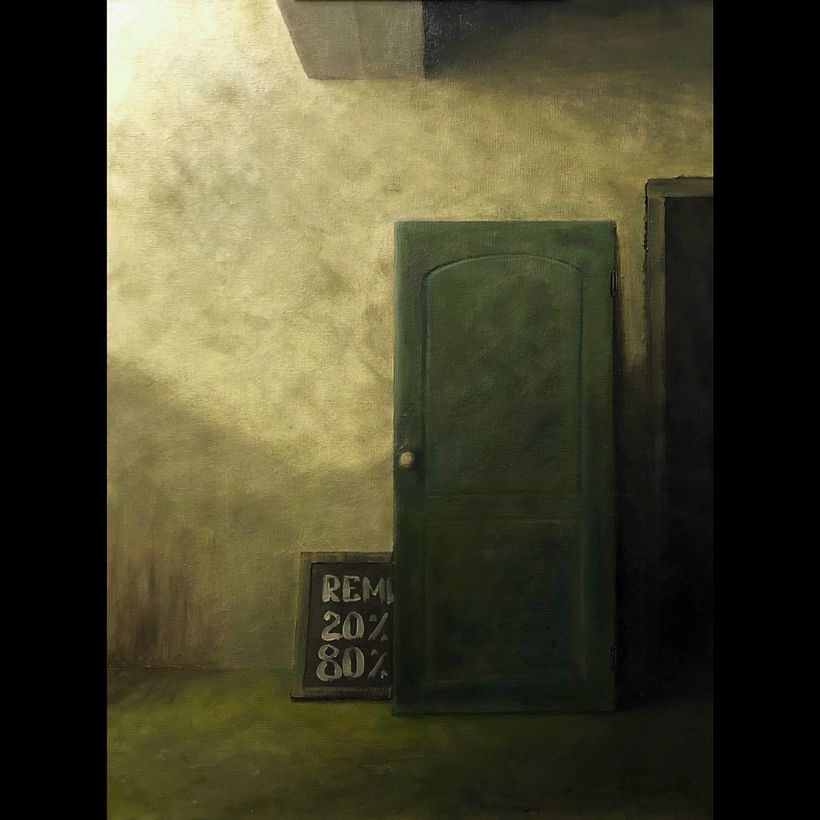 Joy and Sorrow. Oil on canvas, 18x24" 4