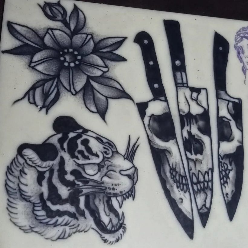Practica en Tatuajes 7