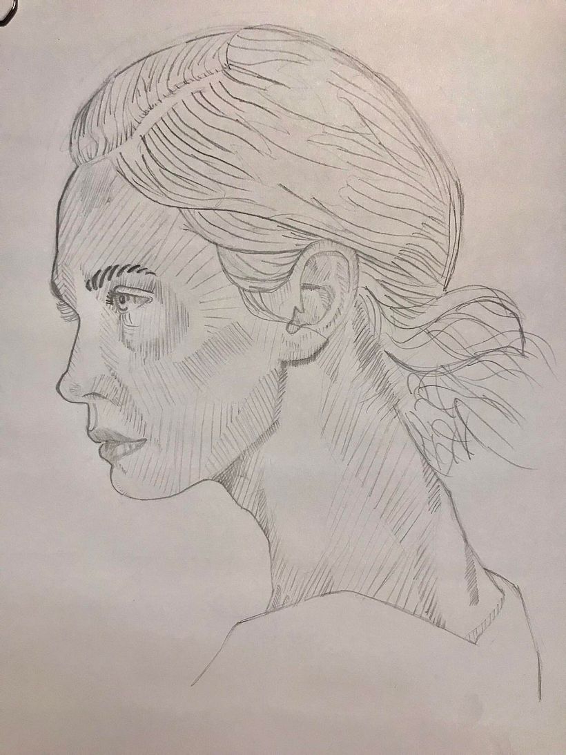 My project for course: Portrait Sketchbooking: Explore the Human Face 2