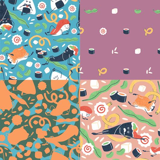 My project for course: Illustrated Pattern Design 5