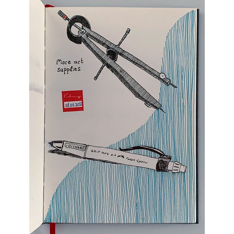 My project for course ➙ Illustrated Diary: Fill Your Sketchbook with Experiences 9