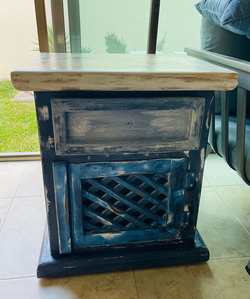 Mi proyecto del curso: Upcycling de muebles vintage con técnicas de pintura 5