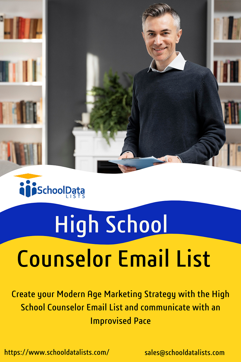 Reach your ideal audience with a Targeted High School Counselor Email List 1