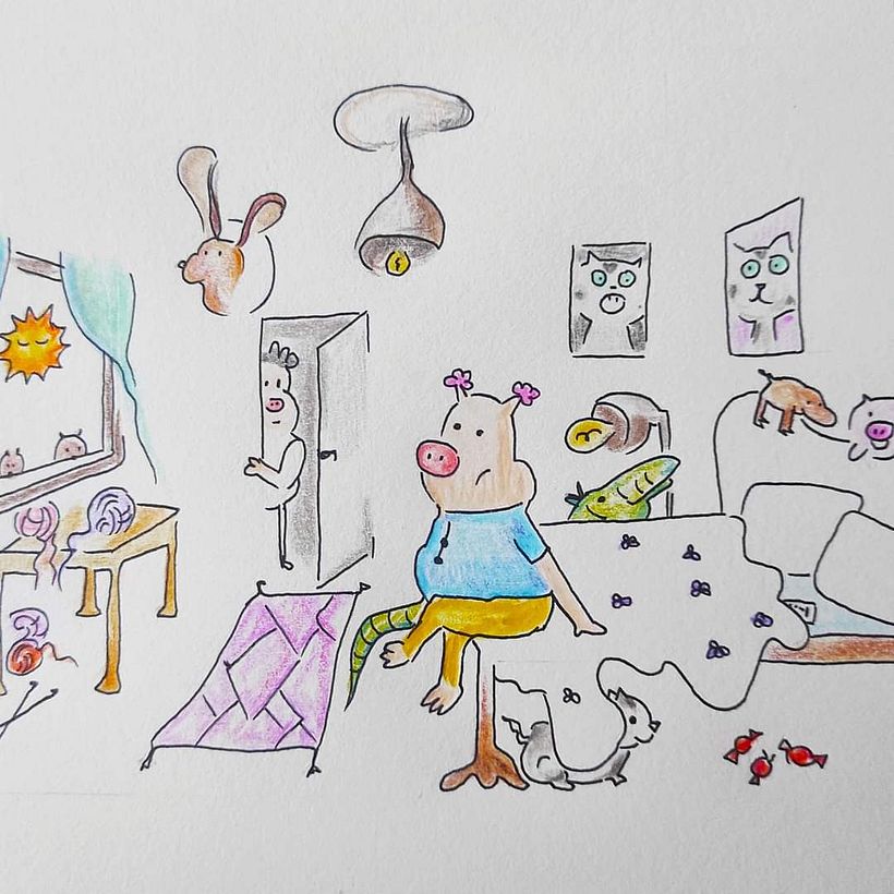 My project for course: The Art of Sketching: Transform Your Doodles into Art 4