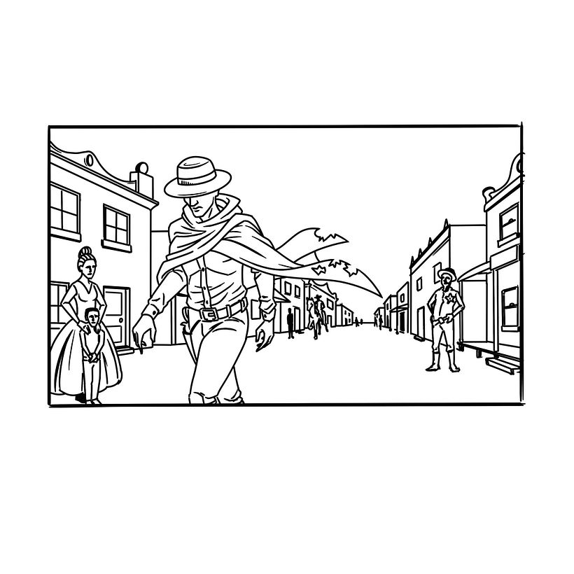 Adding final line work