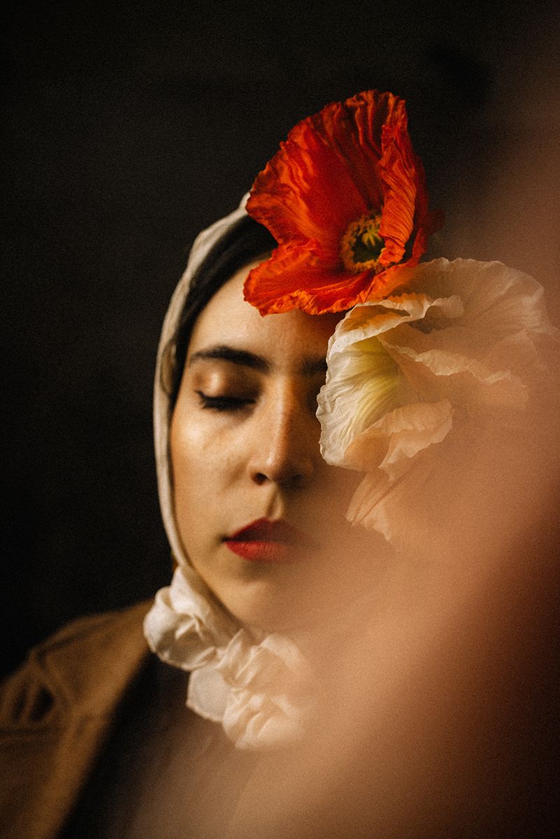 Self-Portrait for DIOR The Art of Color Exhibition 2019 part of DIOR Photography Award for Young Talents