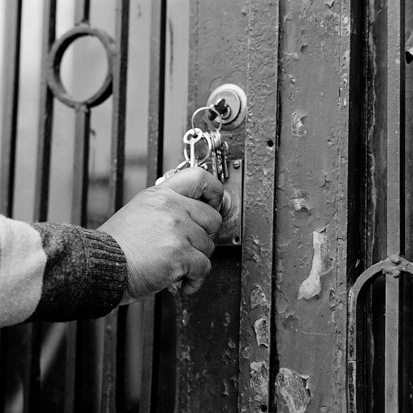 Karl Gordon. This image belongs to Days of Silence, a documentary piece documenting deafness.